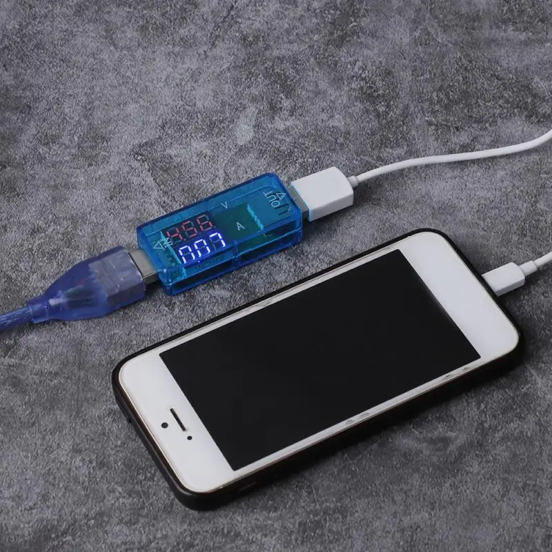 USB Тестер DC Цифровой вольтметр Амперметр QC 2 0 3 измеритель напряжения тока