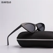 Маленькие кошачьи глаза, треугольные, милые, сексуальные, Ретро стиль, кошачий глаз, солнцезащитные очки для женщин, брендовые, дизайнерские, черные, белые, винтажные, солнцезащитные очки, oculos de sol