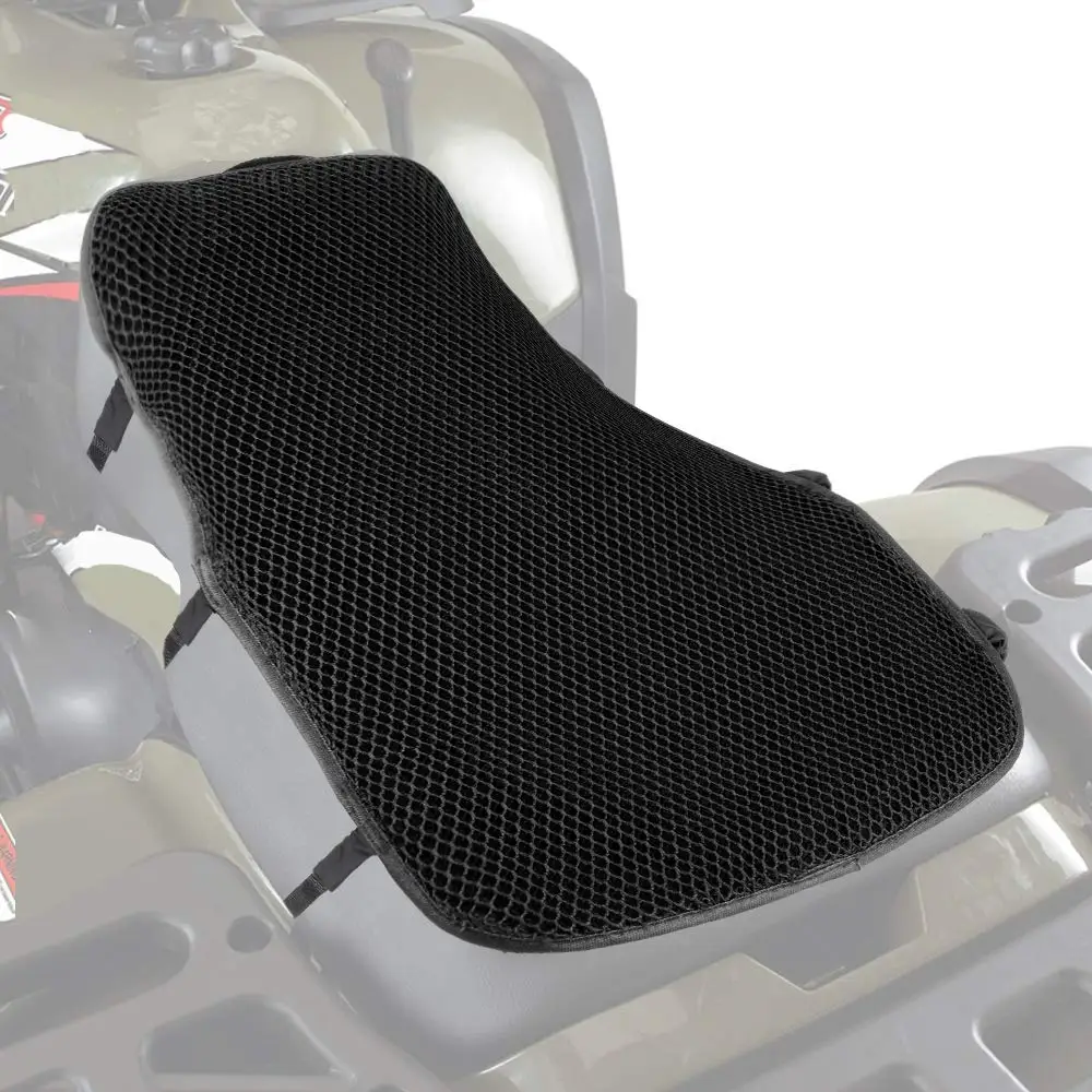 

ATV 3D Mesh Seat Cover Pad Protector Breathable for Honda Rincon 680 for Polaris Sportsman 400 4x4 HO for Yamaha Raptor 700
