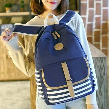 

111717 newhotstacy student school bag children canvas travel backpack