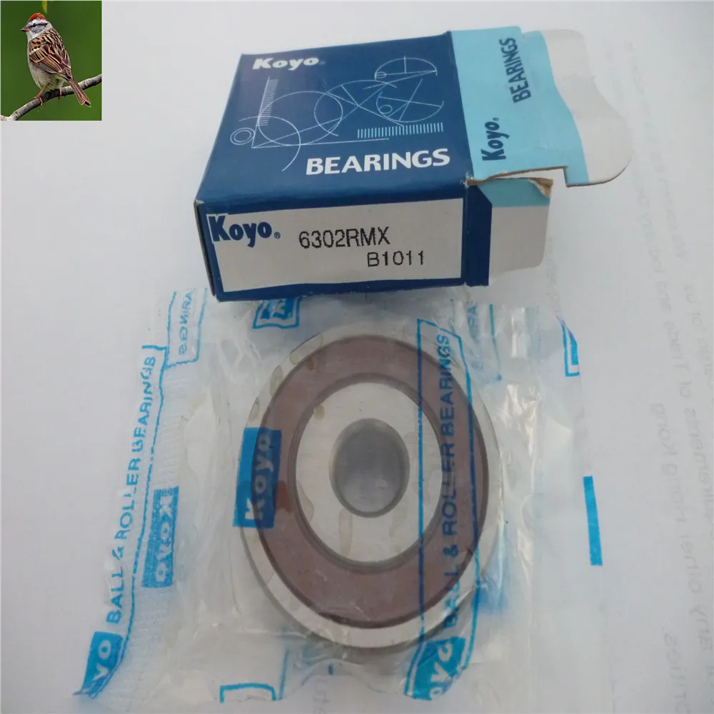 20pcs/lot ball bearing tensioner bearing auto generator bearing 6302RMX