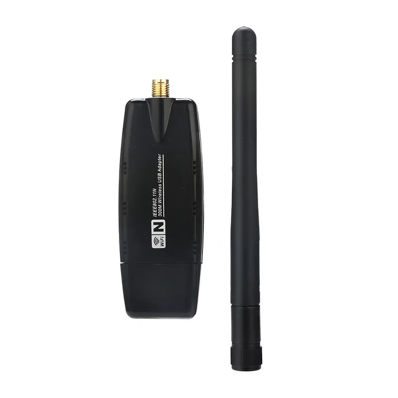 300 Мбит/с беспроводной USB WiFi адаптер сетевой адаптер LAN Карта 802.11b/g/n w/антенна Портативная Домашняя офисная беспроводная сеть