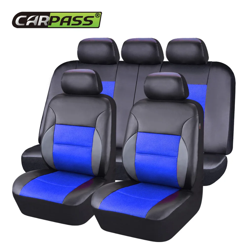 Buy Car pass Universal Car Seat Cover Leather Full Set