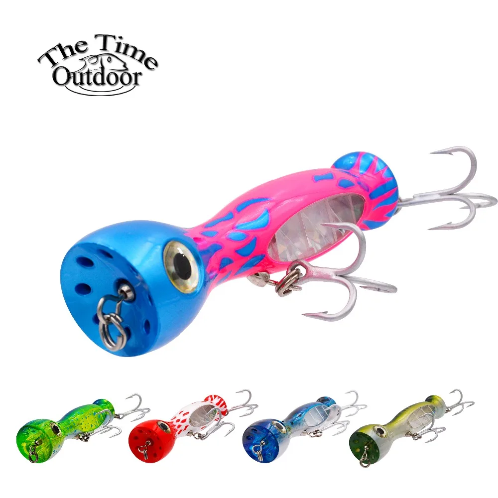 Branded Jet Popper saltwater lure big game fishing poppers trolling