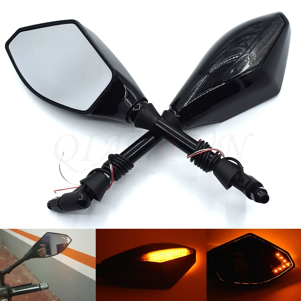 

Motorcycle LED Turn Lights Side Mirrors Turn Signal Indicator Rearview Mirror For Ducati 748 916 MONSTER M400 M600 M620 M750 ST2
