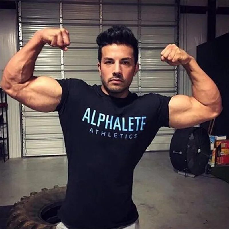 2018 New Men Cotton Short Sleeve T Shirt Fitness Bodybuilding Shirts Male Brand tee tops Fashion t-shirt men costume 2018 New Men Cotton Short Sleeve T Shirt Fitness Bodybuilding Shirts Male Brand tee tops Fashion t-shirt men costume
