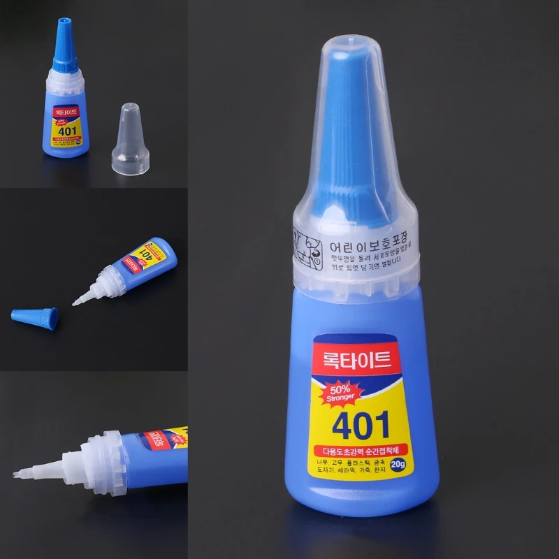 

401 Rapid Fix Instant Fast Adhesive.20g Bottle Stronger Super Glue Multi-Purpose