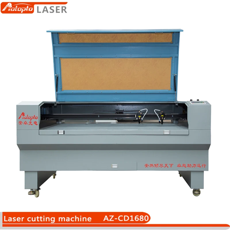 Double heads Co2 laser cutting&engraving machine for non-metal