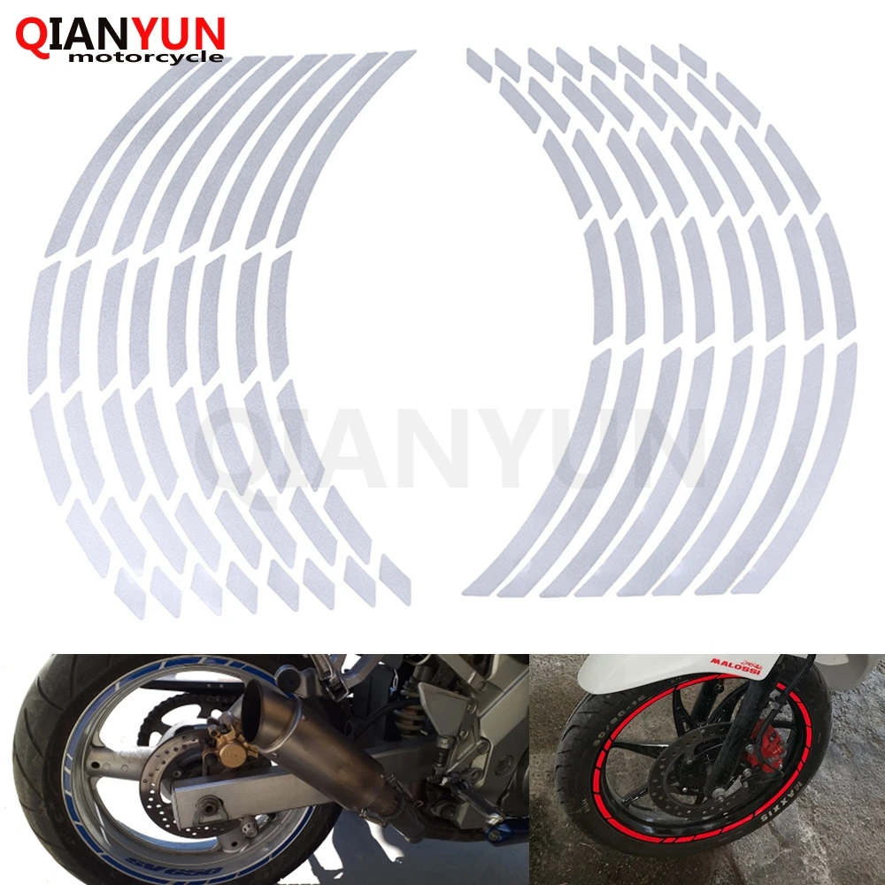 

New 17"18"19" motorcycle car tire tire sticker reflective rim tape for BMW F800GS F800R F800GT F800ST F800S F700GS F650GS