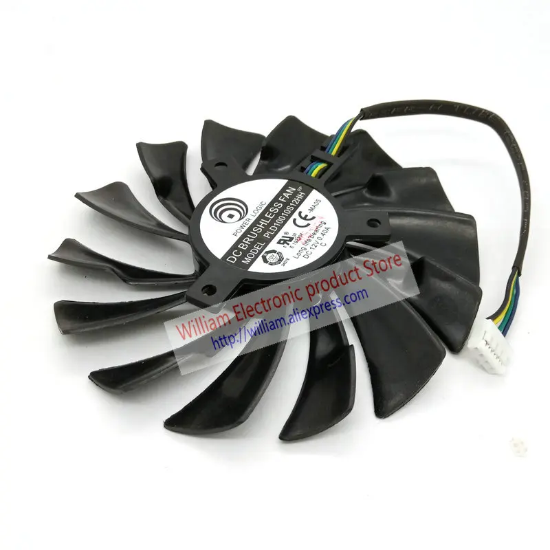 Новый оригинальный вентилятор охлаждения графической карты MSI Aero GTX 1070 ITX PLD10010S12HH