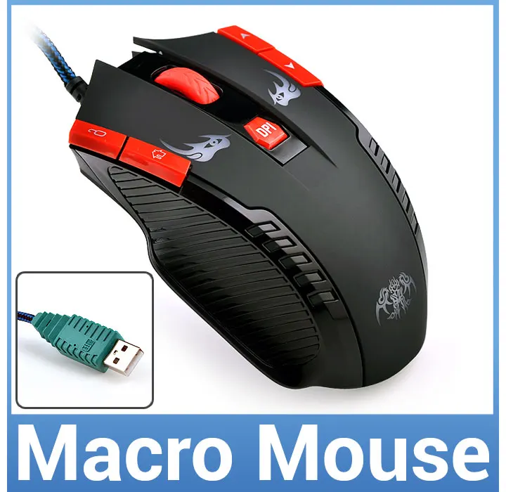 Бренд R-JS Профессионального Программирования Макросов Игровая Мышь Со