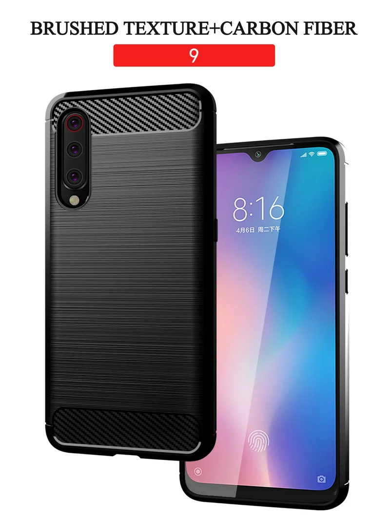 

For Xiaomi Mi 9 Mi9 Case Silicone Armor Bumper Shockproof Cover Phone Cases For Xiaomi Mi 9 SE Mi9 SE Cases Fundas Capa