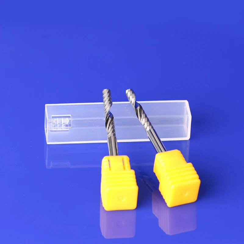 4 мм shaft 1PCS Class 3A 1 Флейта спиральная Концевая фреза фрезерный станок с ЧПУ