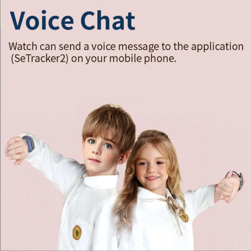 

Wearable HW11 Children Family Bluetooth Pedometer Smart Watch Waterproof Device GPS SOS Call Kids Safe For Android Monitoring