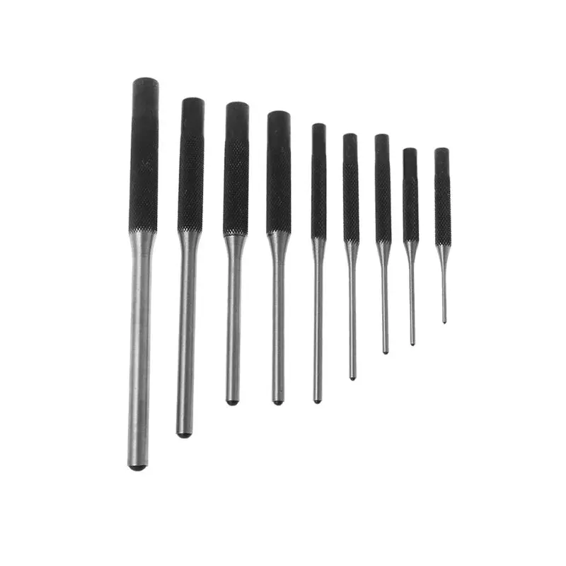 

9 Pcs/Set Hunting Remover Pin Punch Removal Tools Tactical Tackle For AR15 M4 M16 For Glock Professional Punches Roll Knurling P