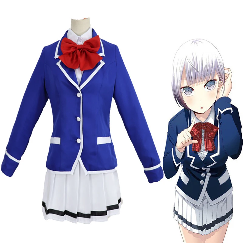 My Girlfriend Is Shobitch Cosplay Costume Akiho Kousaka Cosplay School Uniform Boku No Kanojo Ga Majimesugiru Sho Bitch Na Ken Aliexpress
