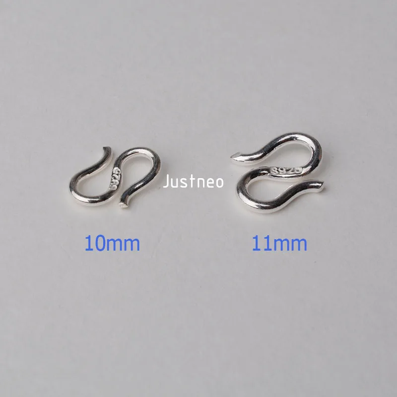 Sterling Silver S Hook Clasp (9)