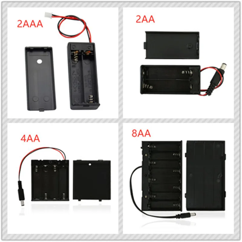 Держатель для аккумулятора Keyestudio 2AAA/2AA/4AA/8AA чехол держатель слота пластиковый