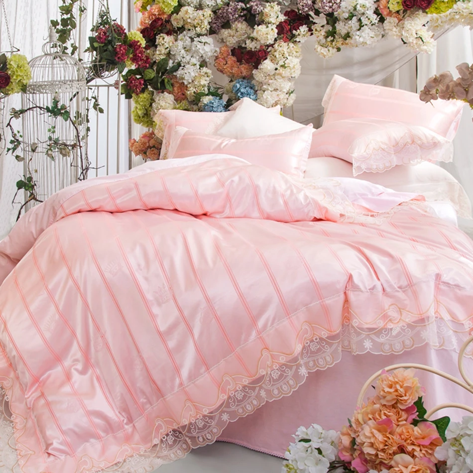Buy Princess Lace duvet cover set for adults,100