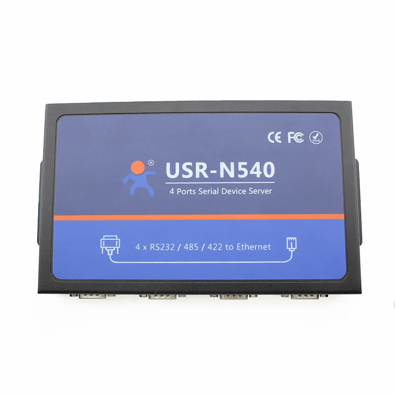 USR-N540 Serial Device Servers 4 Ports RS232/RS485/RS422 To Ethernet Converters Support ModBus Gateway With CE FCC RoHS цена USR-N540 Serial Device Servers 4 Ports RS232/RS485/RS422 To Ethernet Converters Support ModBus Gateway With CE FCC RoHS цены онлайн