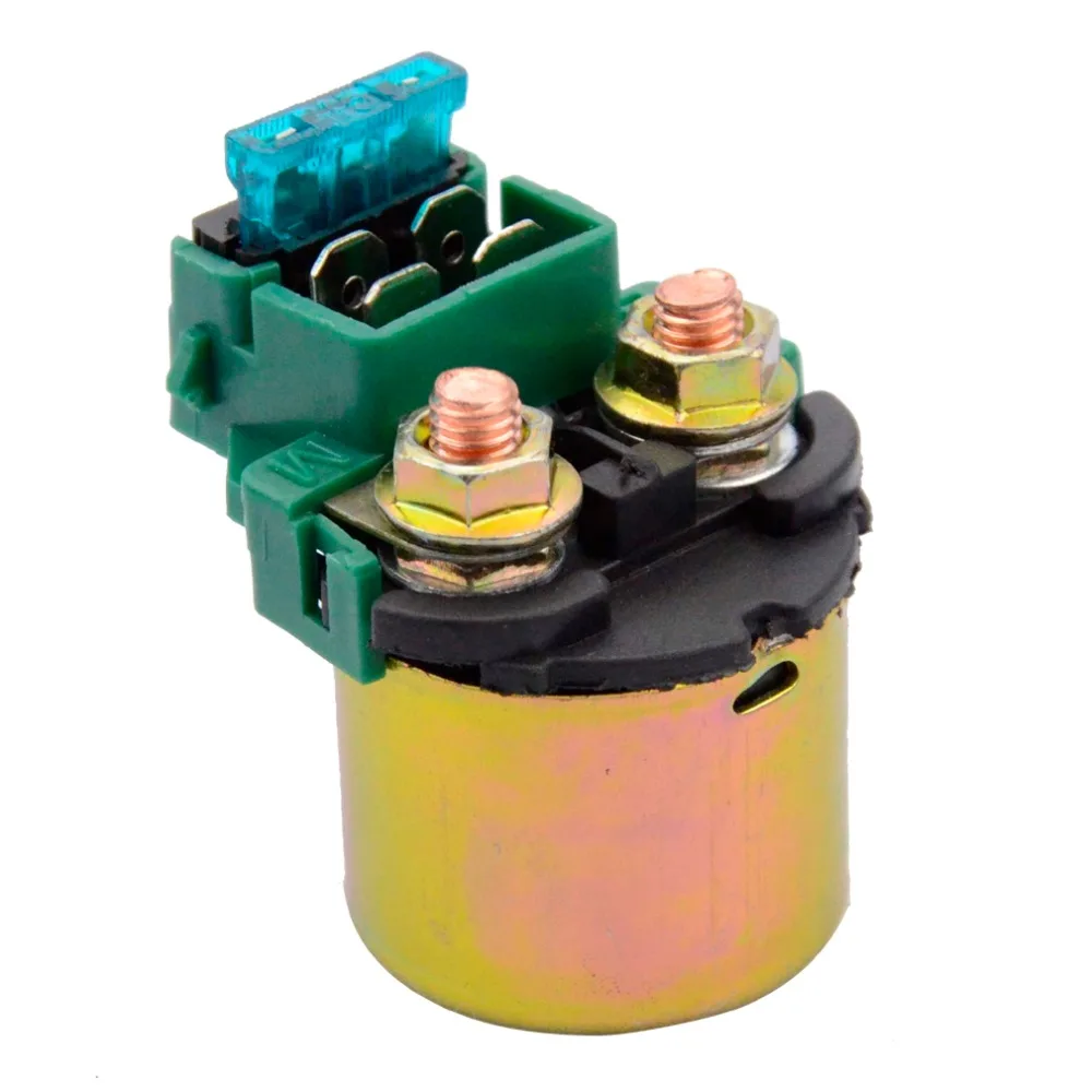 

GOOFIT Starter Relay Solenoid for Kawasaki NINJA ZX10 ZX11 250R Vulcan 88 800 1500 H056-021