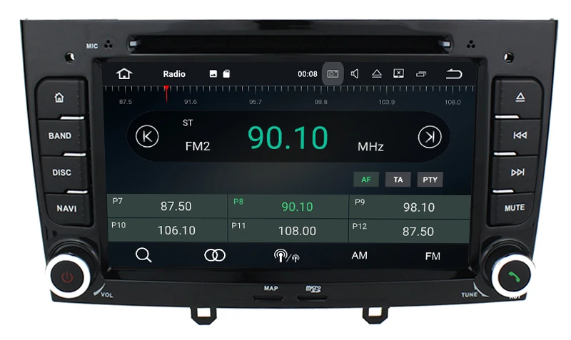 Perfect Free shipping! 2Din Car dvd player radio audio for Peugeot 308 408 308SW with GPS Navigation BT RDS SD 1080P video free MIC MAP 12