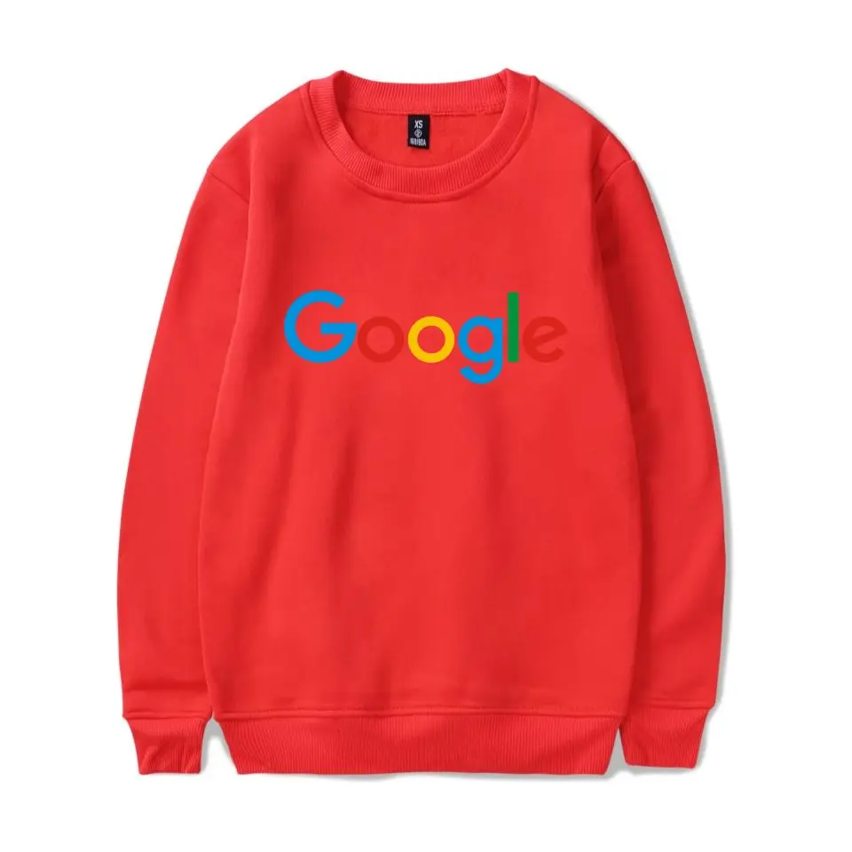 Толстовка с круглым вырезом и принтом логотипа google Microsoft спортивный костюм