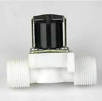 3 дюймовый BSPP 12VDC 2 ходовой Соленоидный клапан x 1 из нейлона и пластика|solenoid valve|plastic