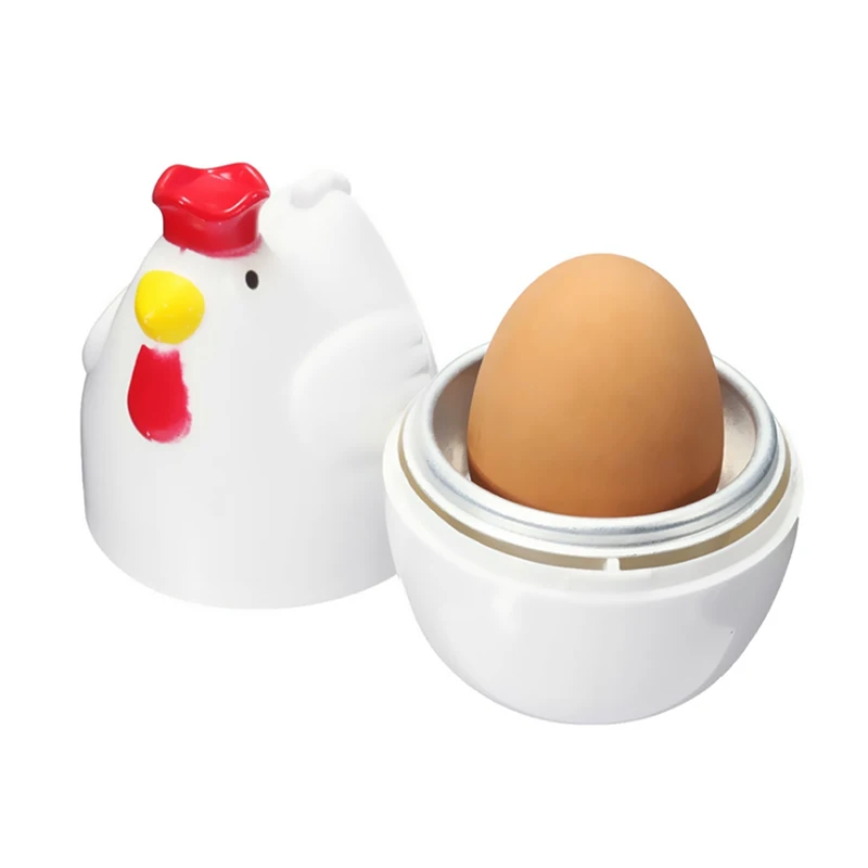 HOME-Chick-shaped 1 вареная яйцеварка Пароварка пестик микроволновая печь для приготовления яиц кухонная утварь кухонные гаджеты аксессуары