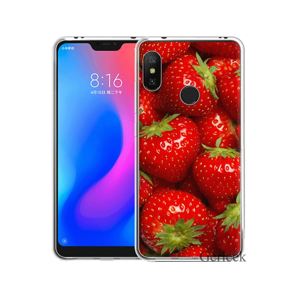Desxz арбуз Клубника Лимон чехол для телефона Redmi 3 S 4 4A 4X5 5A 6 6A S2 Pro премьер плюс