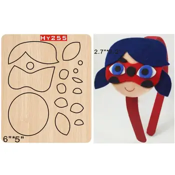 

Hair hoop 2019 new wooden mould cutting dies for scrapbooking Thickness/15.8mm