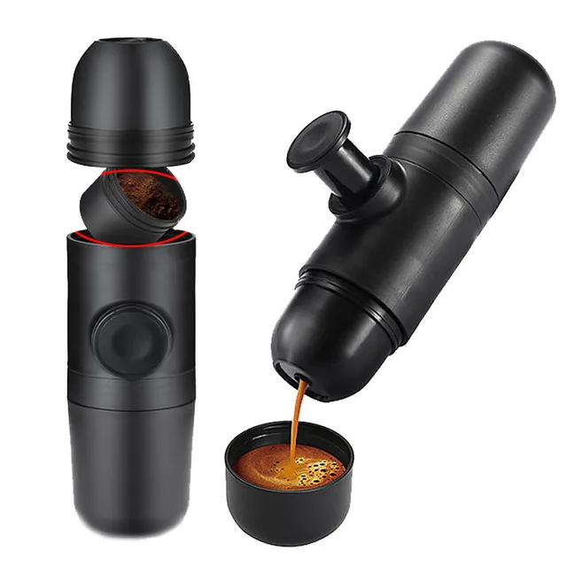 Mini Espresso Machine Minipresso Portable Maker Cafeteira Mini Espresso Machine Minipresso Portable Maker Cafeteira Outdoor Coffee Pressure For Car French Presses Cafe