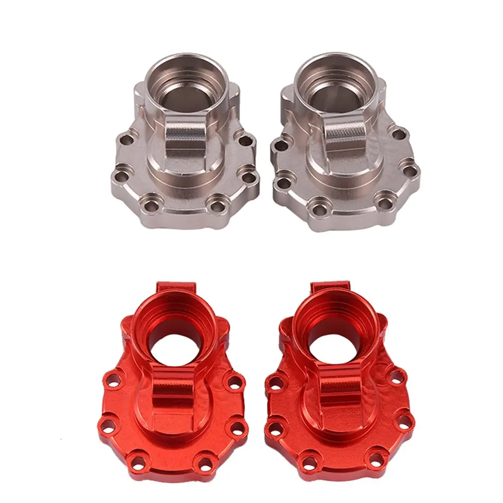 

RC Cars Alloy Axle Gear Box Cover Steering Cup Cover For Traxxas Trx-4/t4 Remote Control Car Modification Upgrade Accessories