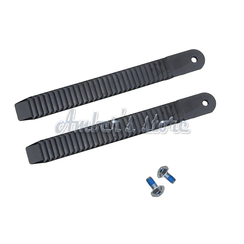 

1 pair (2pieces )Snowboard Ankle Ladder Strap Binding Replacement Black