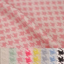 145 см широкий Модный жаккард парча гусиная лапка рельефное кружевное пальто ветровка модная ткань для пошива одежды