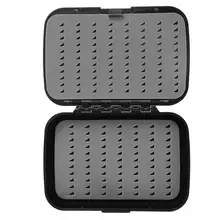 Водонепроницаемый 4-Слои нахлыстом коробка с разрез пены ABS двойные боковые открытые рыболовные снасти приманки крючок приманки чехол для хранения Z60