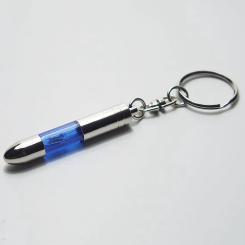 Модный антистатический брелок для ключей встроенный светодиодный излучатель аксессуары для салона автомобиля брелок для ключей