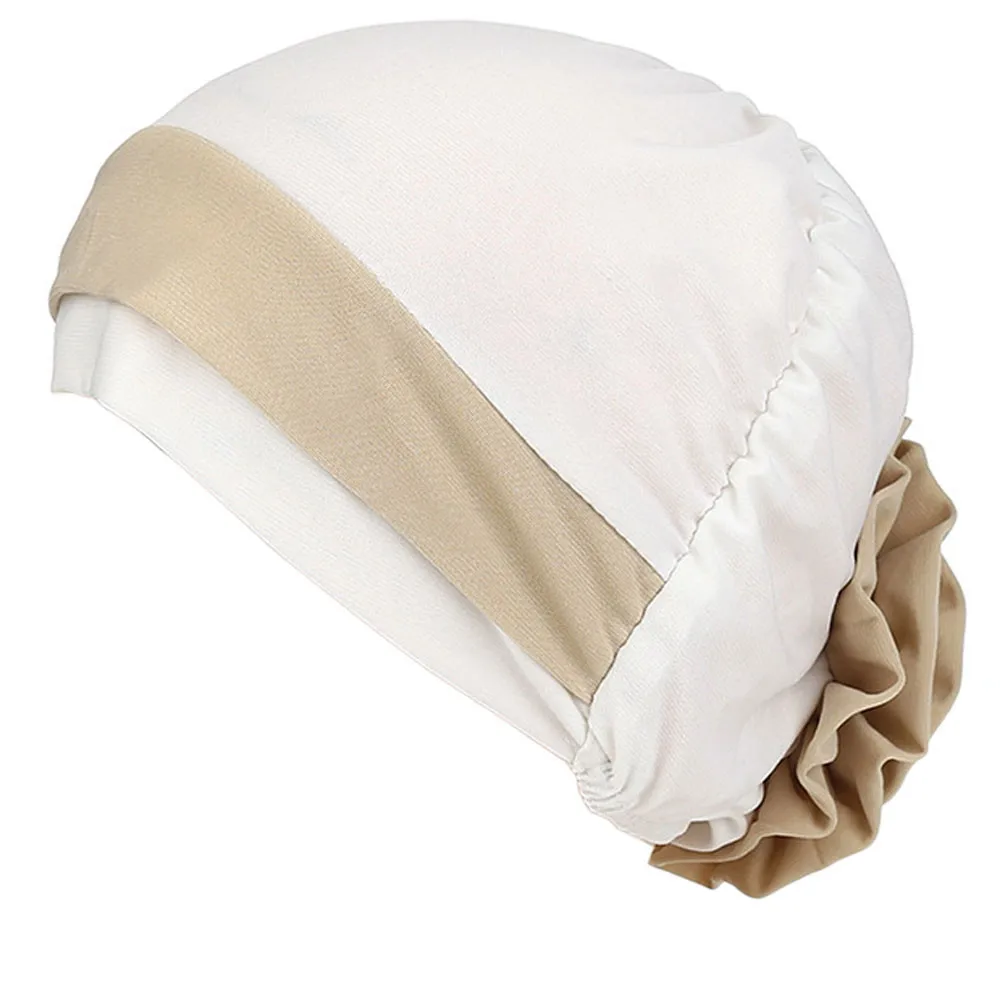Шарфы для дам кашне в мусульманском стиле повседневное шарф для женщин летние полиэстер мусульманские Эластичный Тюрбан обёрточная