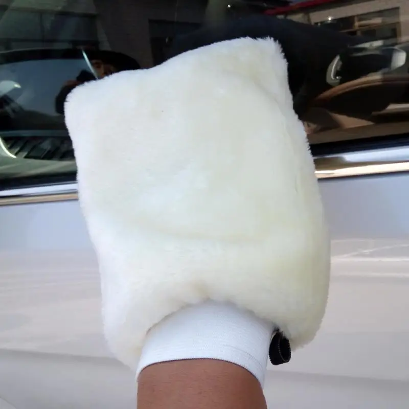Новое поступление, модные шерстяные перчатки для чистки автомобиля, полировка, принадлежности для чистки автомобиля, nettoyage voitur