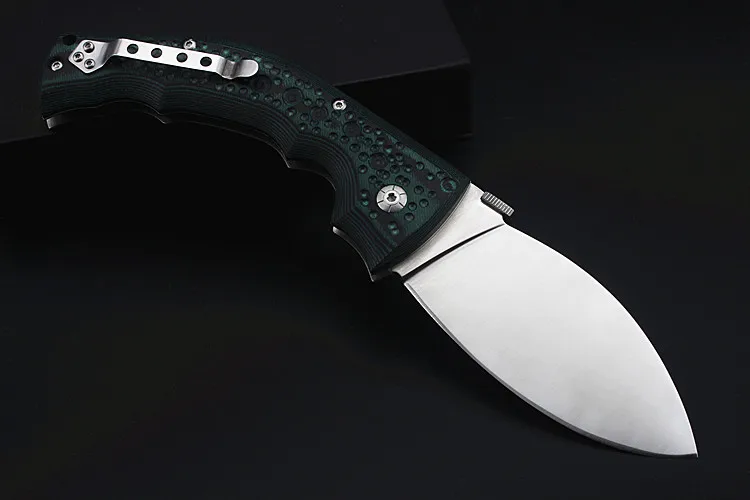 2020 New Free Shipping 7CR17Mov Steel Outdoor Tactical Folding Army Knife Survival Mikata Handle Hunting Military Knives Tools