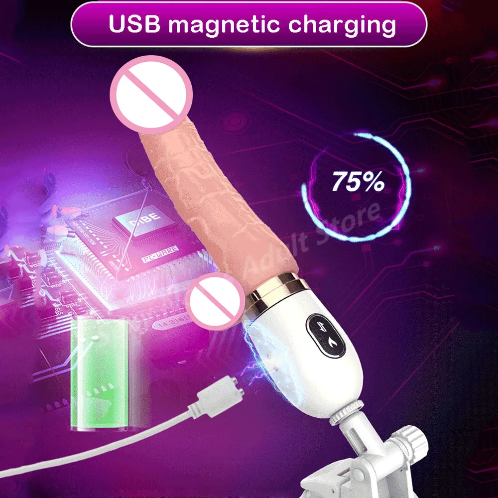 Realistic Big Dildo Vibrator Adult Sex Toys For Women Masturbator Wireless Remote Penis Heating Telescopic Vibration Erotic Toys