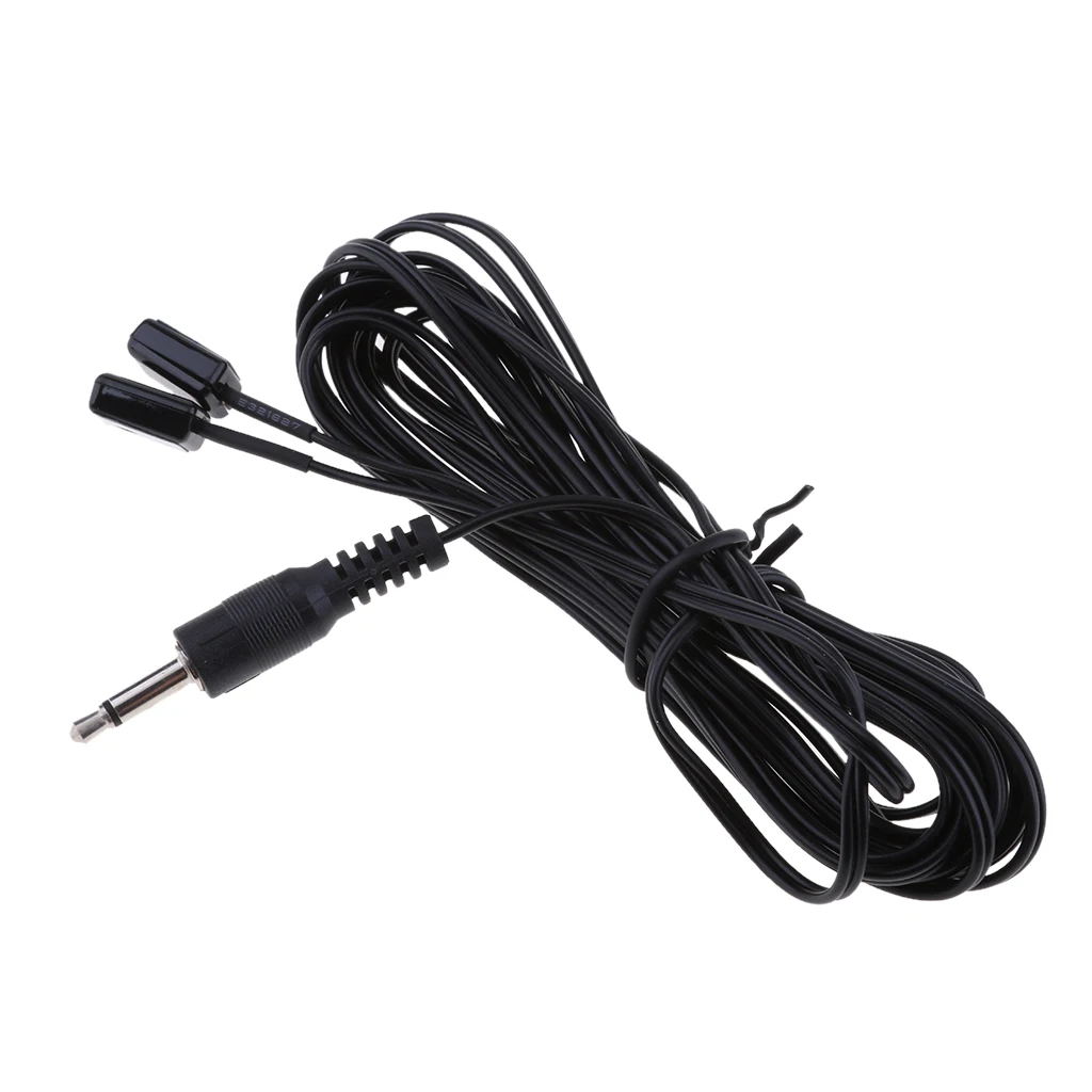 3 Meter IR Blaster Emitter Cable 3.5mm Male to 2 Transmitter Extension Cable