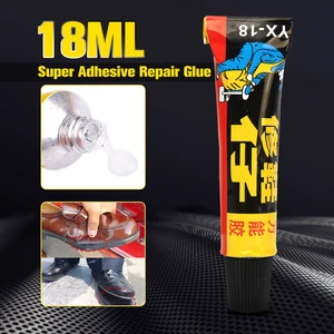 MTGATHER 18 мл супер клей ремонт клей для обуви кожа резиновая парусиновая трубка сильный Бонд - изображение