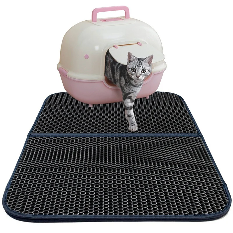 Double foot rub foot pad cat litter pad toilet anti cat