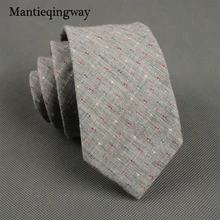 Mantieqingway бренд хлопчатобумажный галстук для мужчин формальные мужские галстуки шеи CasualSlim Gravatas мужской цветочный шейный платок Cravats для свадьбы