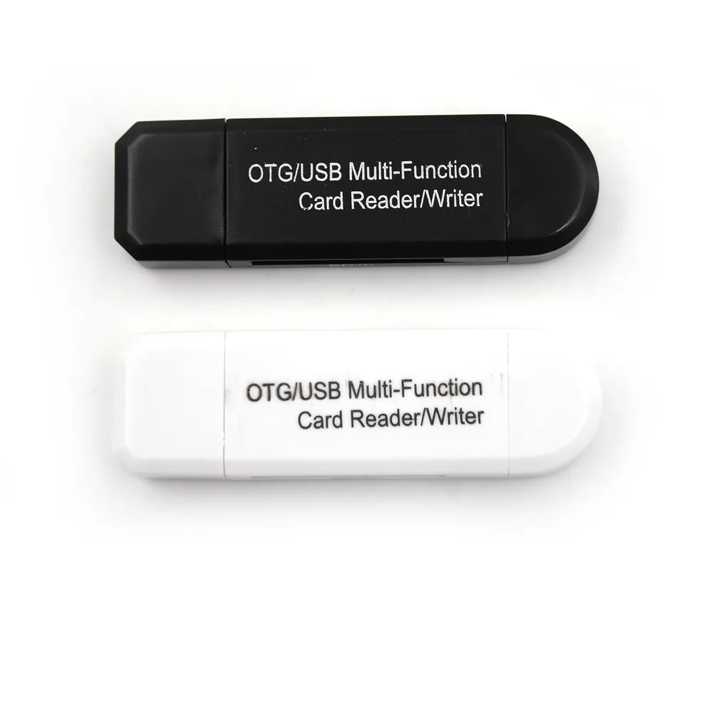 2 в 1 USB OTG кард-ридер флэш-накопитель высокоскоростной USB2.0 Универсальный OTG TF/sd-карта для Android телефона компьютера удлинители