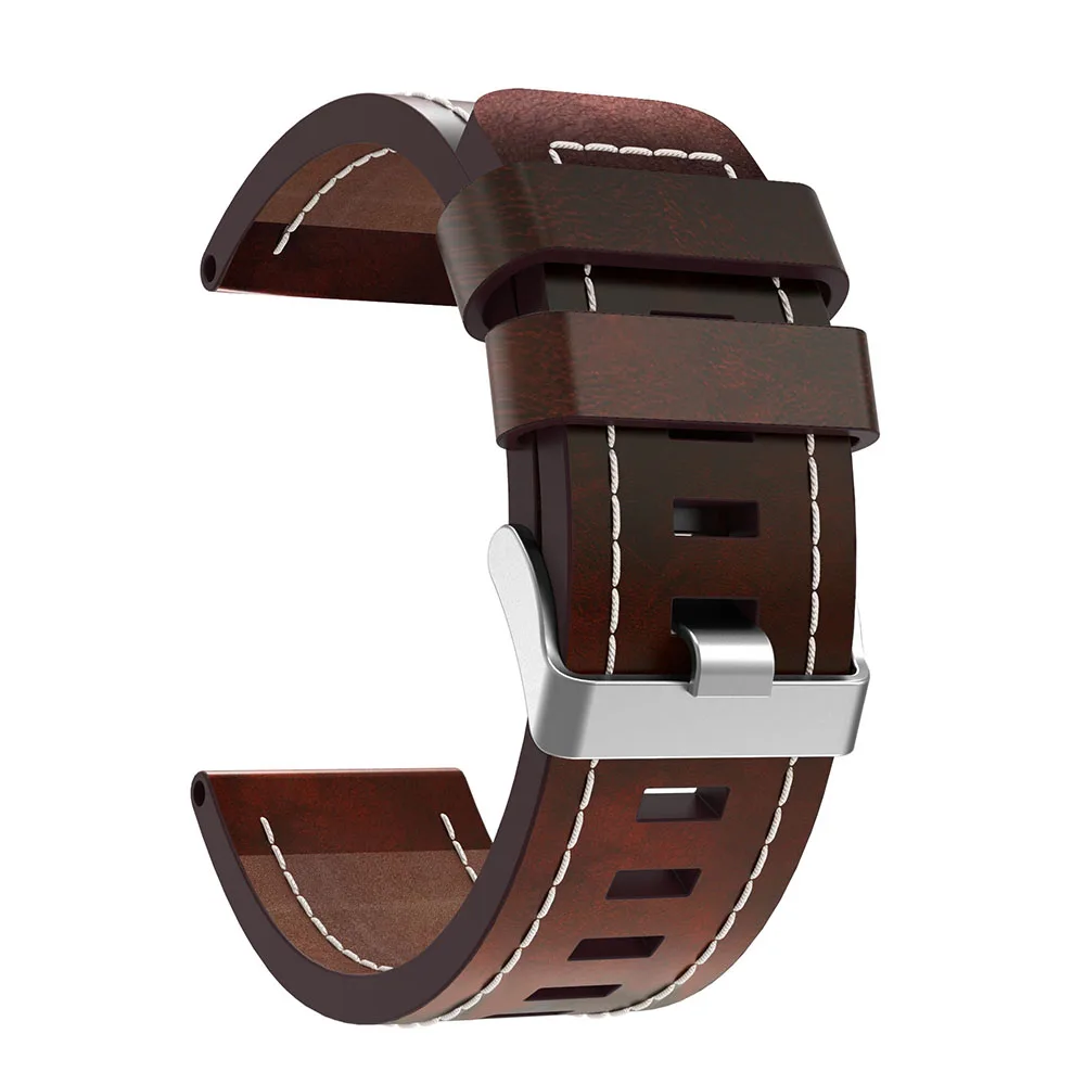 Watch-band-2017-New-good-Leather-wrist-Watch-Band-Strap-Bracelet-Belt-26MM-For-Garmin-Fenix (4)