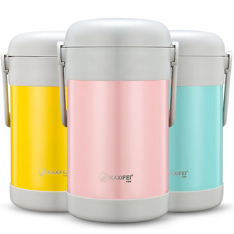 Ланч бокс из нержавеющей стали 2000 мл|thermos lunch|food containerjapanese thermos |