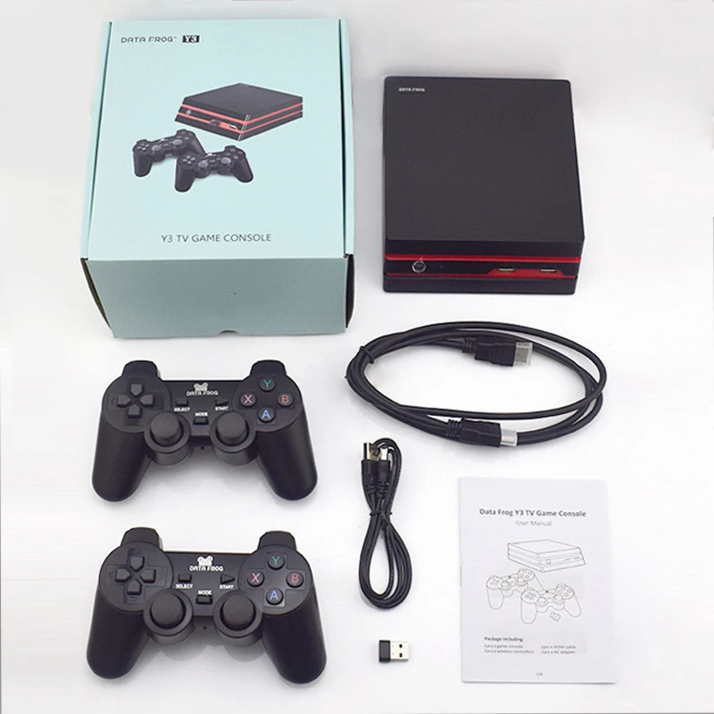 Игровая консоль с беспроводным контроллером 2 4 ГГц HDMI 600 классических