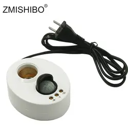 ZMISHIBO E27 настенный светильник индукции человеческого тела инфракрасный ИК Сенсор AC110-240V с вилкой США ЕС 1,3 м провода основания светильника